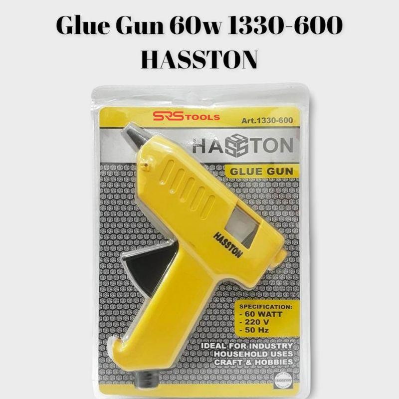 

HASSTON 1330-600 Glue Gun Hot Melt 60w - Alat Tembak Lem Bakar 60 Watt