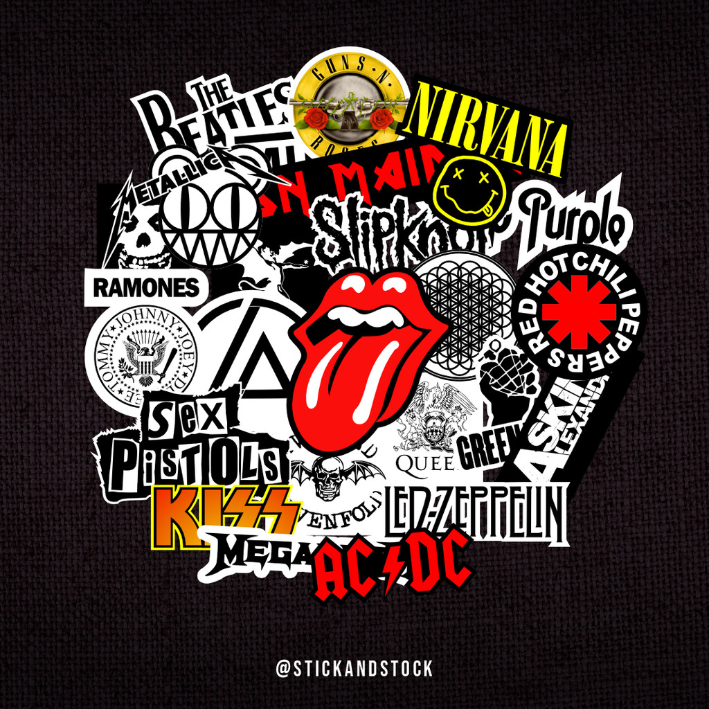 

Sticker Pack Rock 1 Band Global | Sticker Tumbler | Sticker Hp Laptop Helm Motor