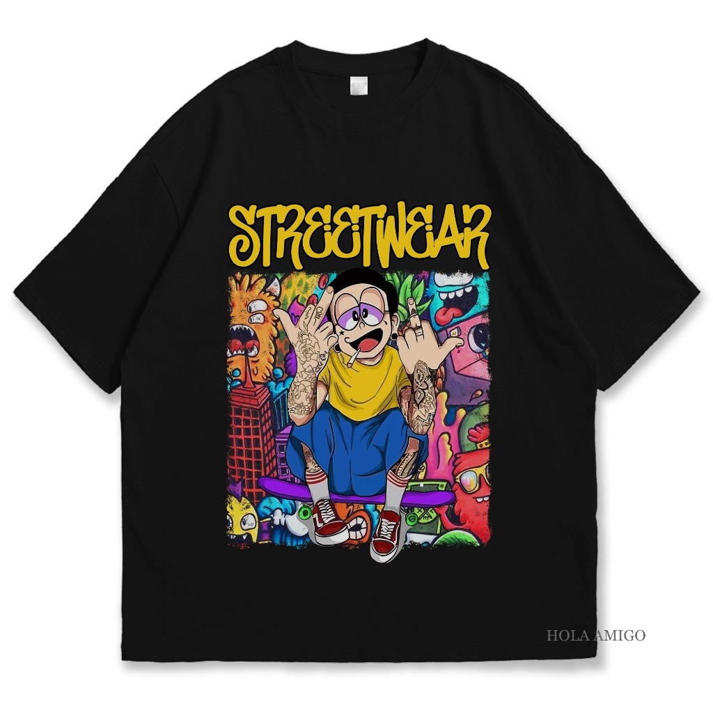 [BS] Kaos / Baju Distro Streetwear Nobita