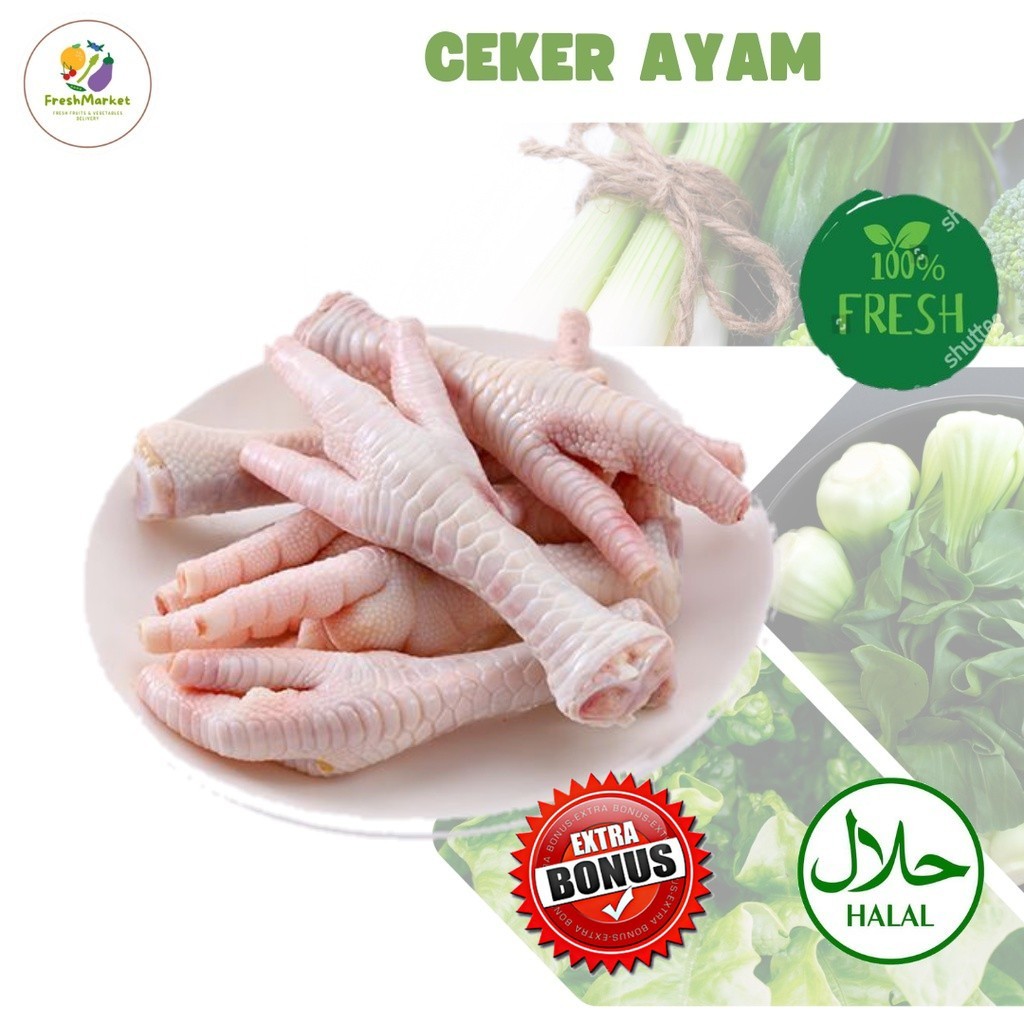 

Ceker Ayam Segar 5 Pcs Sayurinstant