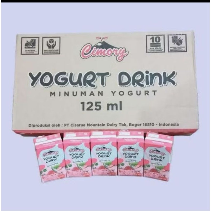 

(KARTON)CIMORY YOGURT 125ML 1 KOTAK ISI 40 PCS