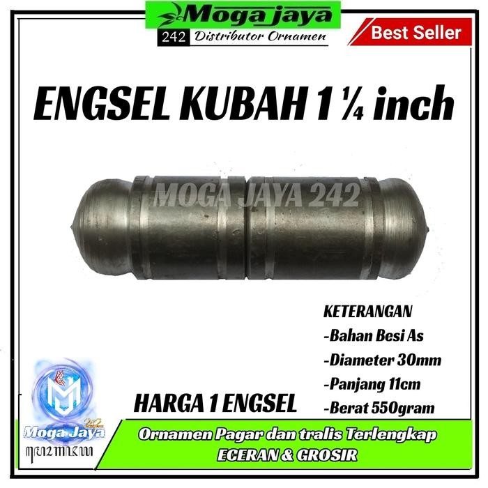 engsel bubut kubah 1¼in engsel pintu gerbang