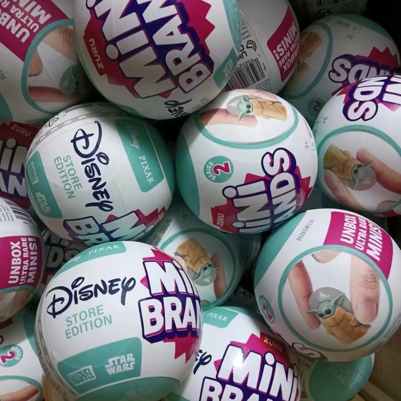1pcs Disney Brands Toys 5 Surprise Mini Brands Toy Miniature Toys Mystery Blind Box Series 2 Origina