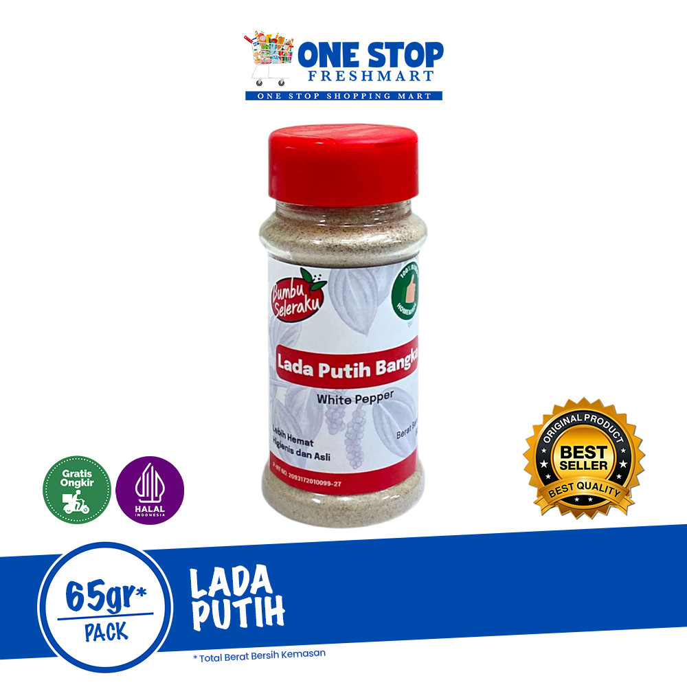 

LADA PUTIH 65GR / LADA PUTIH BANGKA 65GR