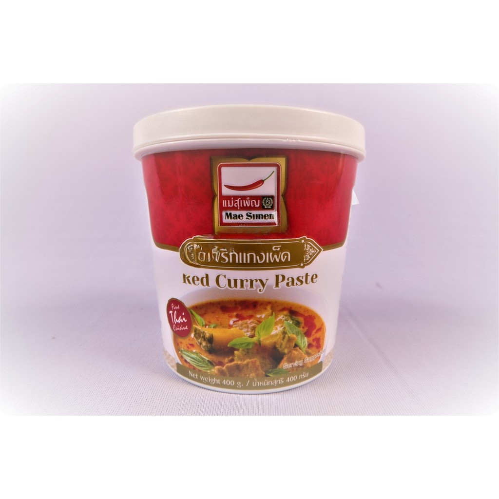 

Red Curry Paste (Tube) Mae Supen 400 gr / bumbu kari instan