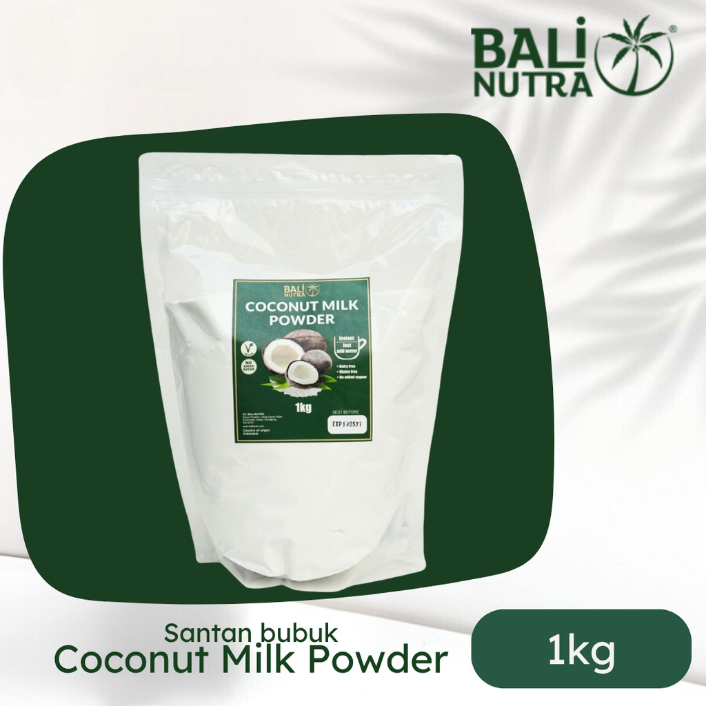 

Bali Nutra Coconut Milk Powder - Santan Organik 100% Murni 1000gr - Santan Kelapa Bubuk