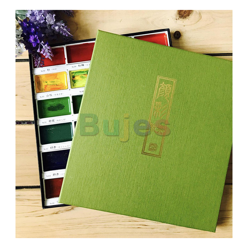 

Kuretake Gansai Tambi Watercolor Paint MC20/Starry Pearl Gem 12V 18V 24V 36V 48V Colors,japan kuretake zig water color pigments