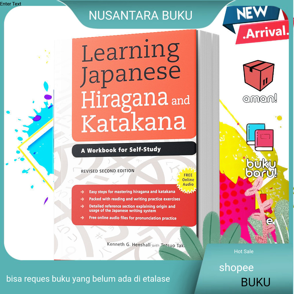BukuLearning Japanese Hiragana and Katakana: A Workbook for Self-Study