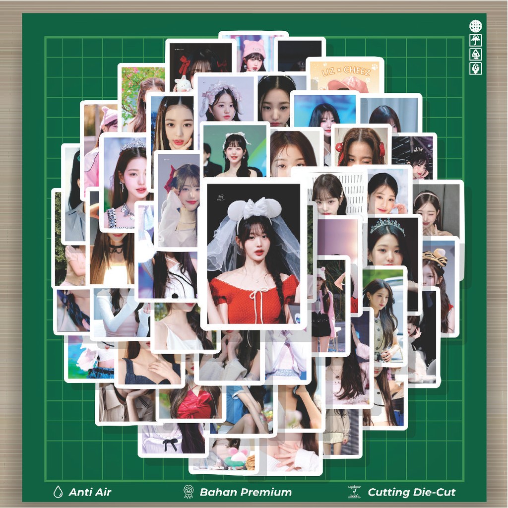 

HOT 50 PCS STIKER Stiker Wonyoung Poster Stiker Fashion Cars Decal Dingin Kartu Album Custom Vinyl Anti Air- Sticker Aesthetic Buku Journal Koper Casing HP Tablet Laptop Helm Motor Botol Minum