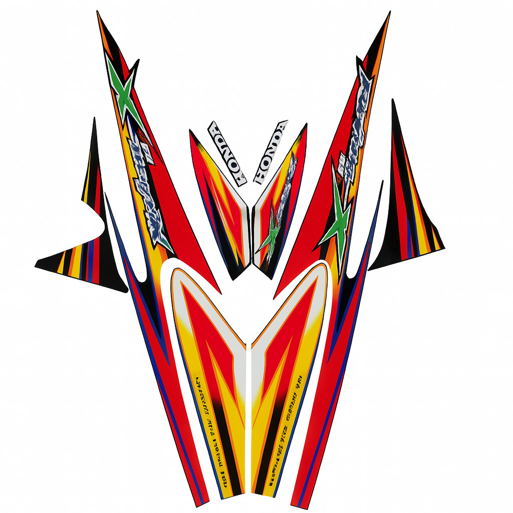 STRIPING LIST HONDA KARISMA X 125D TAHUN 2004