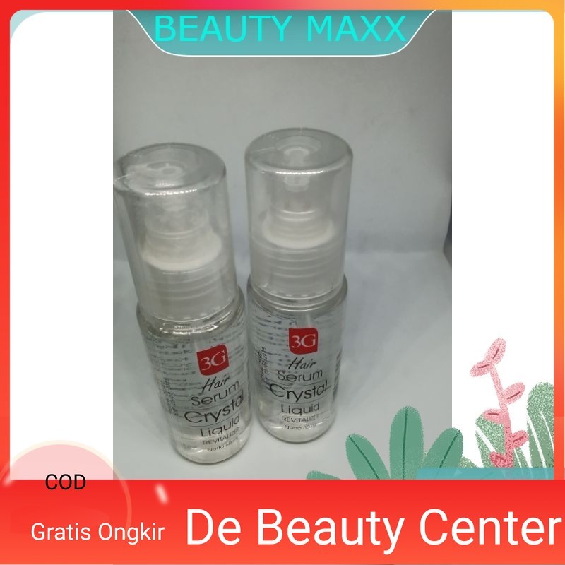 CRYSTAL FILM 3G 60ML | 3G HAIR SERUM CRYSTAL FILM 60 ML | VITAMIN RAMBUT CRYSTAL FILM