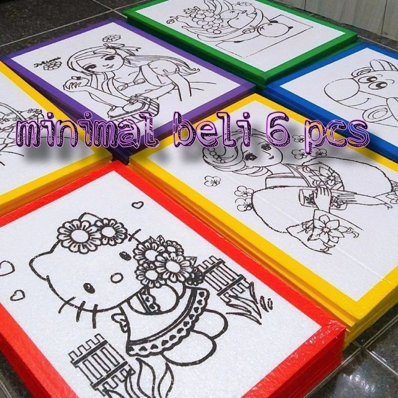 

STYROFOAM LUKIS JUMBO LIST LAKBAN 33x50x1cm