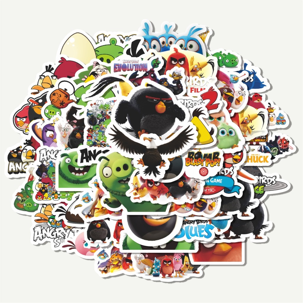 

Sticker Pack Stiker Game Series Angry Birds Mobile Character Mix 1 | Sticker TUMBLR | Stiker LAPTOP KOPER HELM