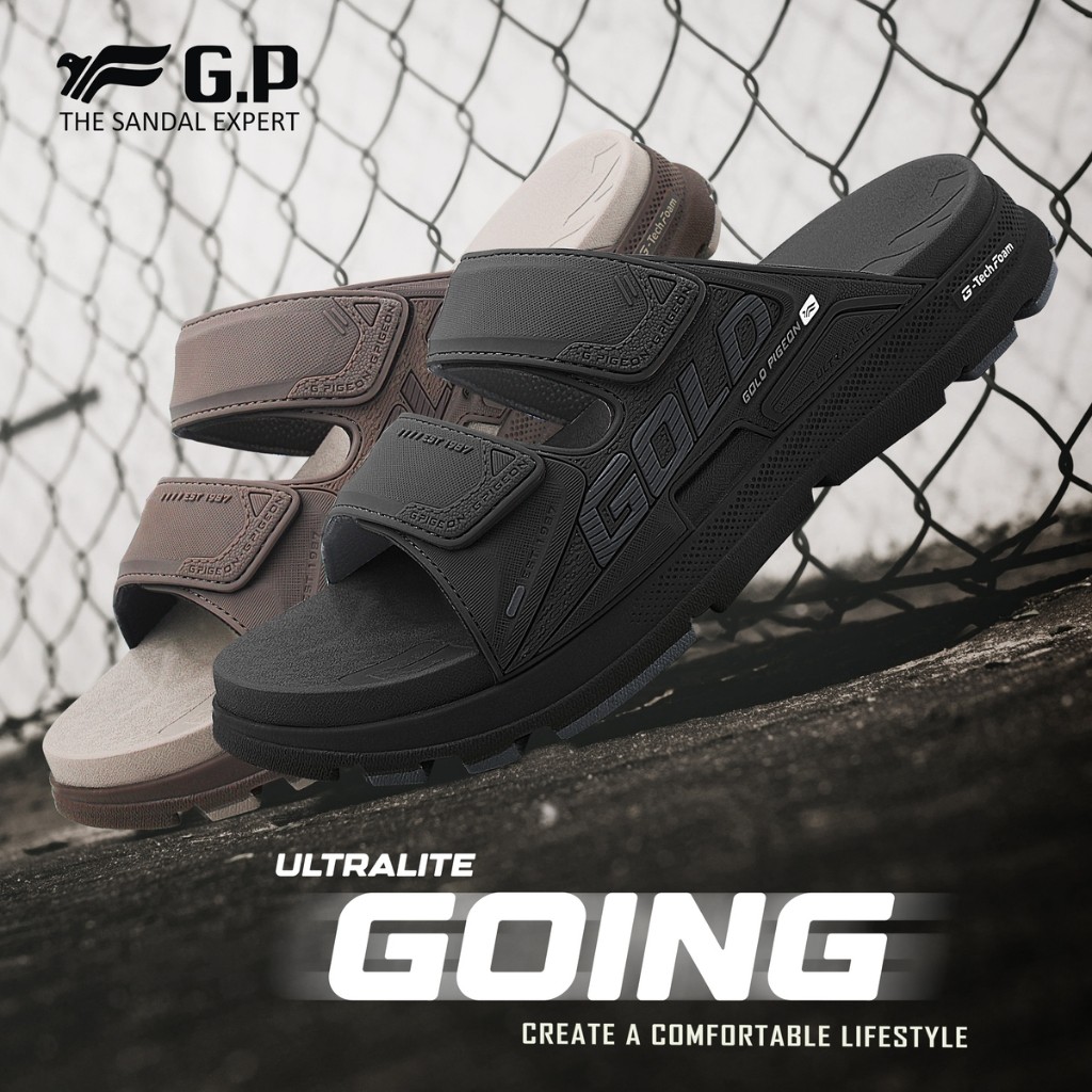 Sandal Selop Pria Gold Pigeon Ultralite GOING G9388M