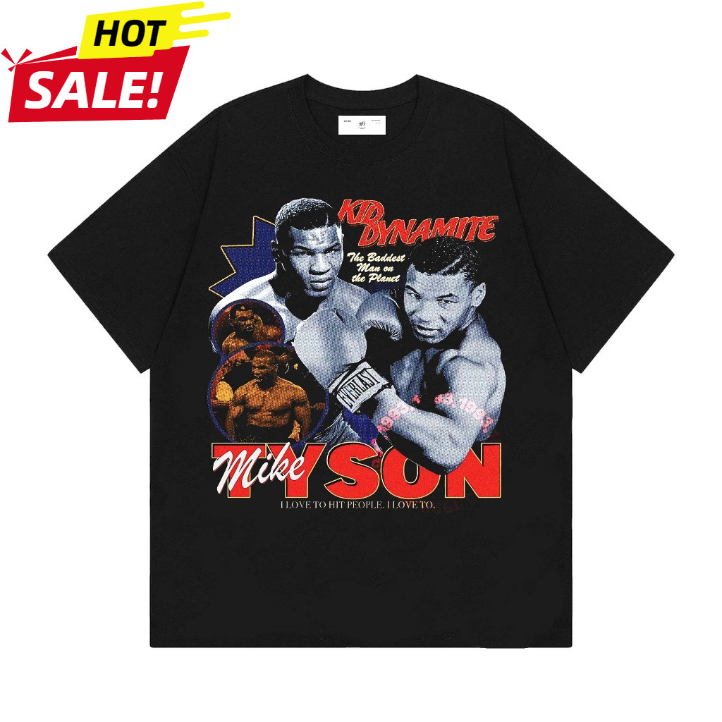 T-Shirt Mike Tyson Black Tees