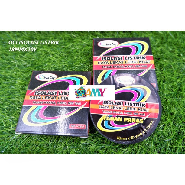 

POP 1 ISOLASI LISTRIK OCI 18MMX20Y AMY STASIONARY