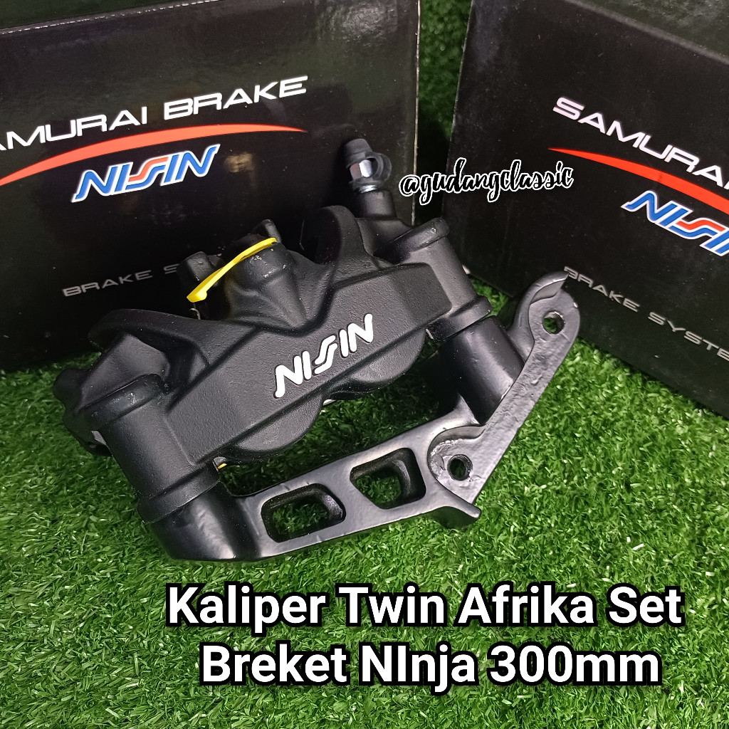 Kaliper Twin African Nissin Twin Africa Set Breket Ninja