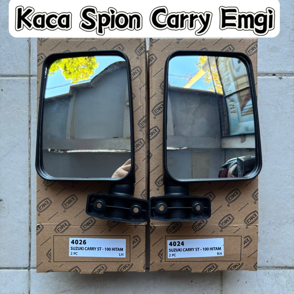 Terlaris kaca spion carry merk emgi (harga perbiji) / kaca spion suzuki carry / kaca spion st100 / k