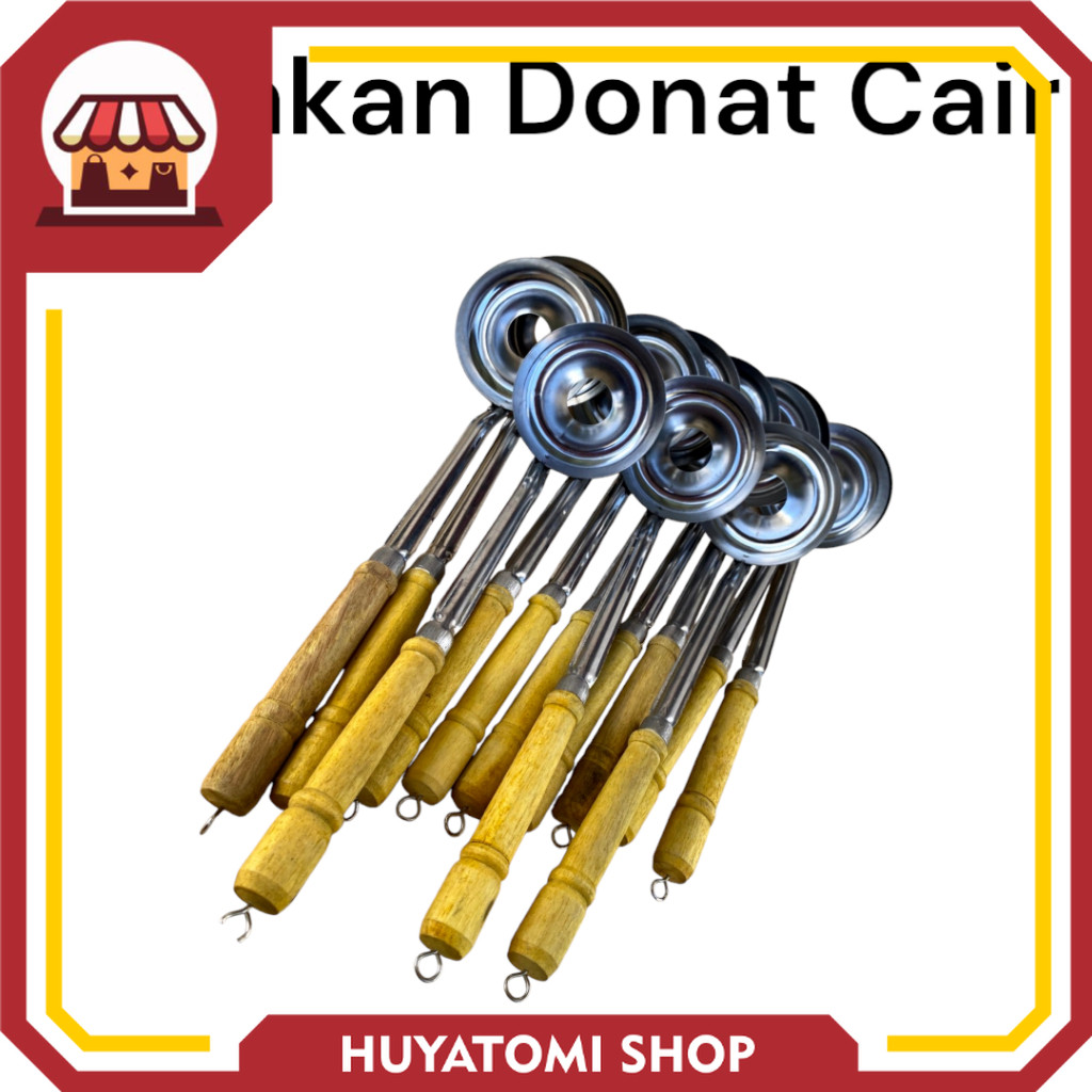 Promo Cetakan Donat Cair Anti Lengket