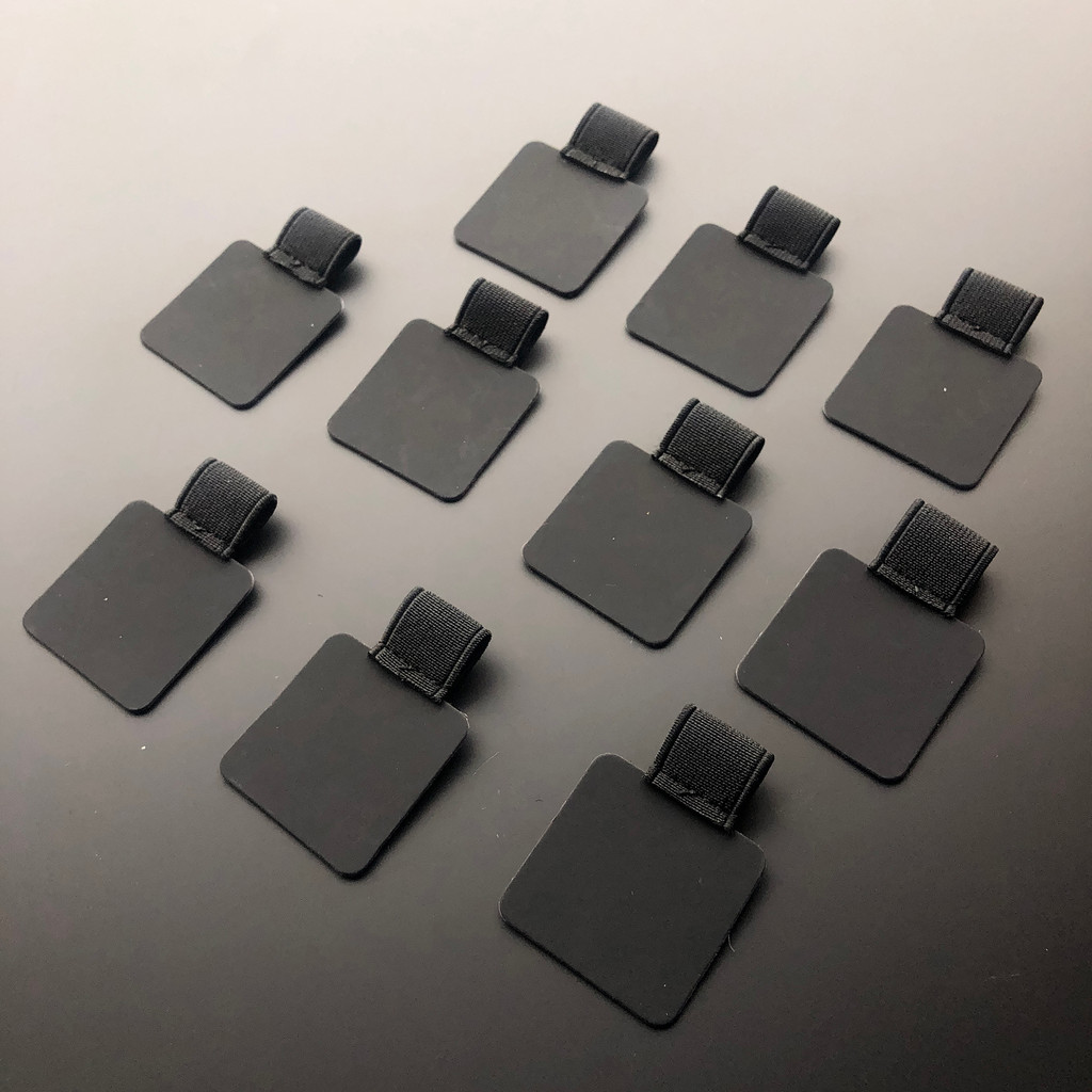 

10 Pack Elastic Pen Loop Holder Self-Adhesive PU Leather Clip Pencil For Notebooks Journals Planners