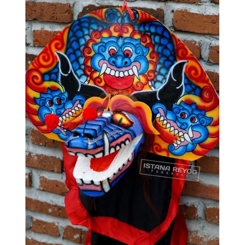 

barongan premium / barongan murah / caplokan / jaranan thek / bujang ganong / devil / pecut bopo #n6