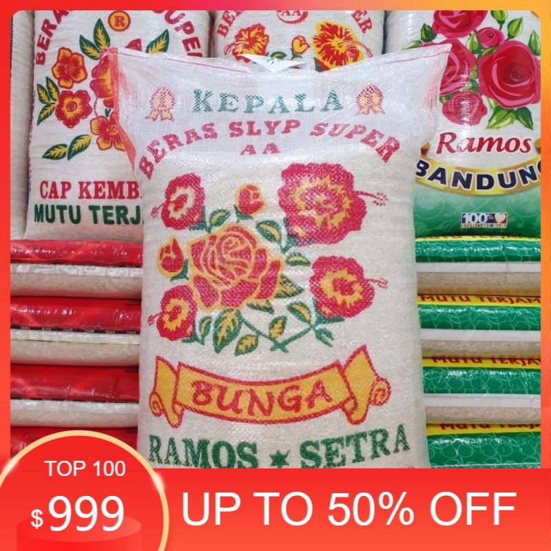 

BERAS CAP BUNGA RAMOS SETRA 5 KG s/d 25 KG