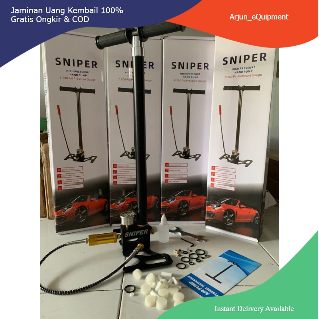 pompa pcp 4 stage filter besar Sniper