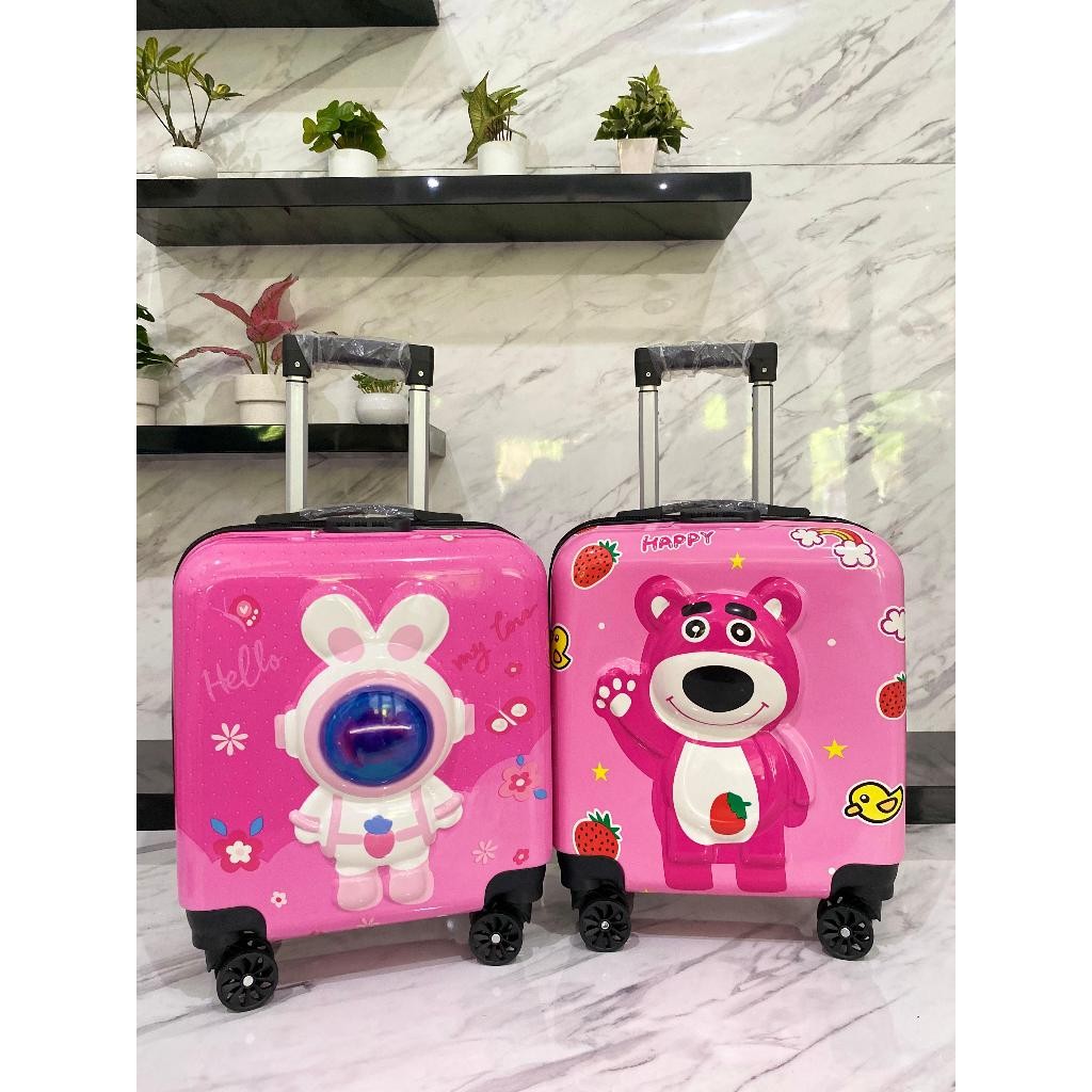 HITOSE - NEW ARRIVAL 3D Koper Anak Lotso Dino Elephant - Koper Timbul 3 Dimensi - Tas Travel - Tas K