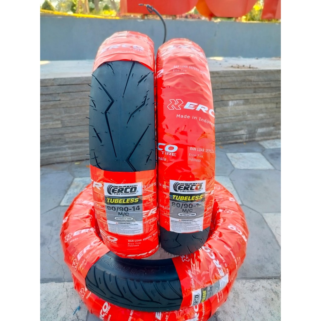 ban motor ring 14 tubeless Mio Vario Beat Fullpres Erco Tipe Fastmaxx Ban Donat