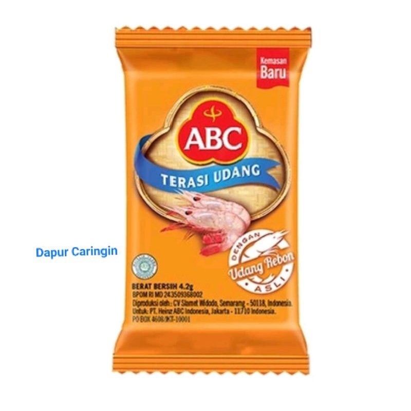 

Terasi Udang ABC per biji Bandung