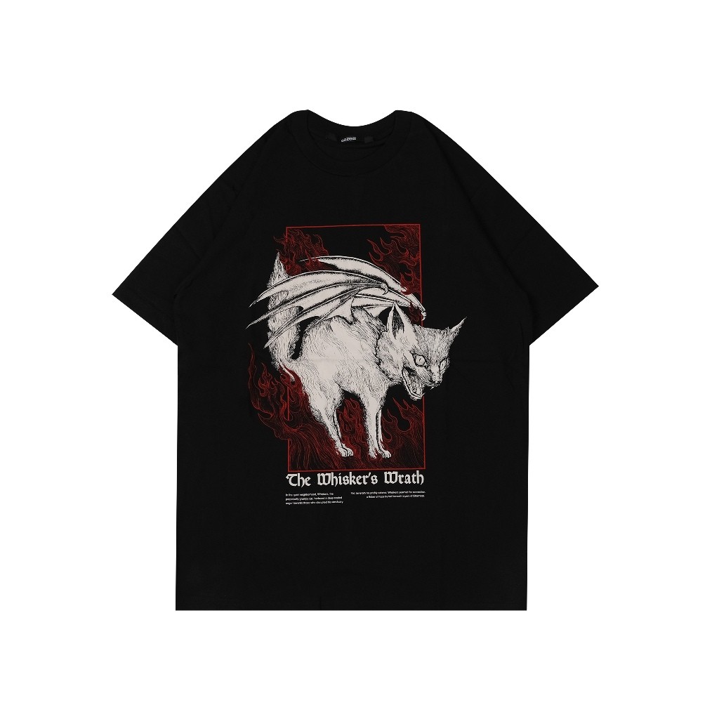 Gozeal | Tees Reguler | Whisker Kaos Pria