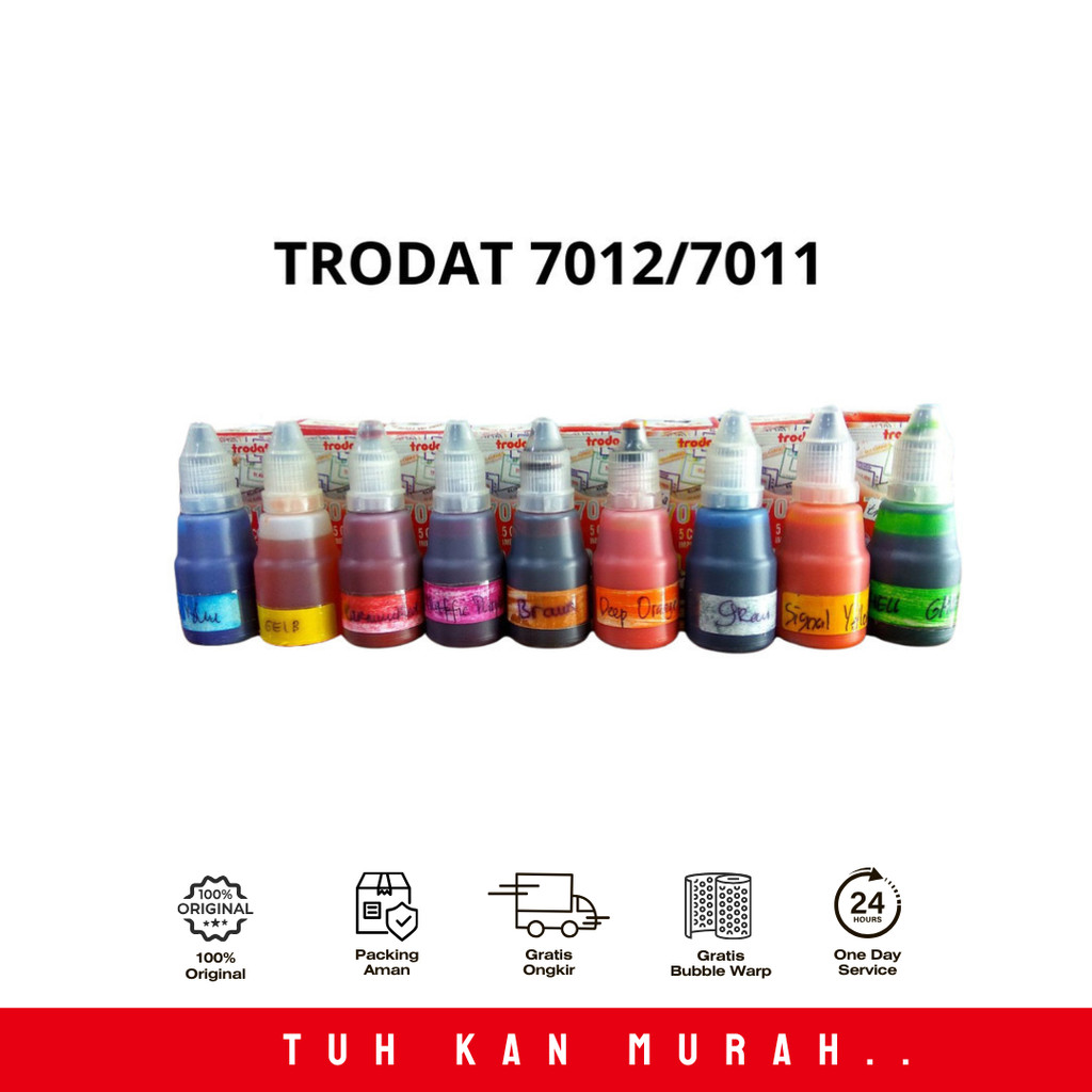 

TINTA TRODAT 7012 / 7011 25ml - CARMINE RED
