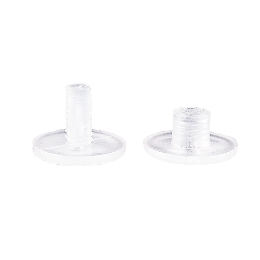 

400sets Plastic Nylon Binding Rivets Nut Fasteners Screws Corrugated Binder Post Lock Button Studs Hand Twisted Environmental