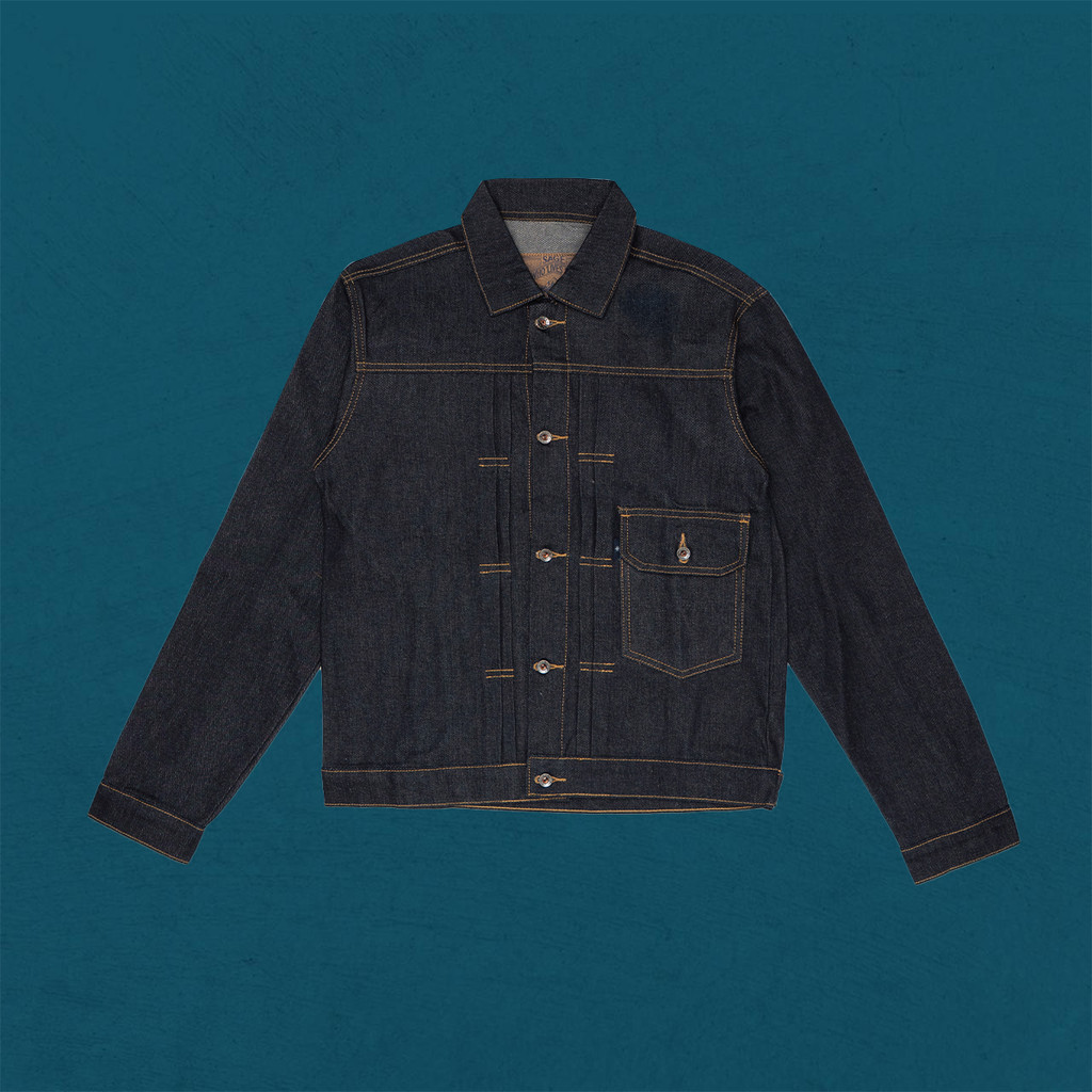 Railking Type I 14oz Deep Indigo Denim Jacket Denim Jacket