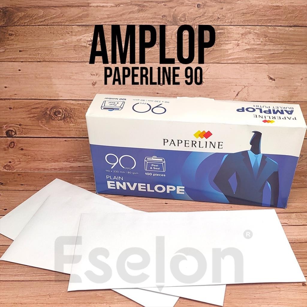 

❤️️Amplop PAPERLINE 90 PPS Seal Pengaman/Amplop Putih uang❤️️