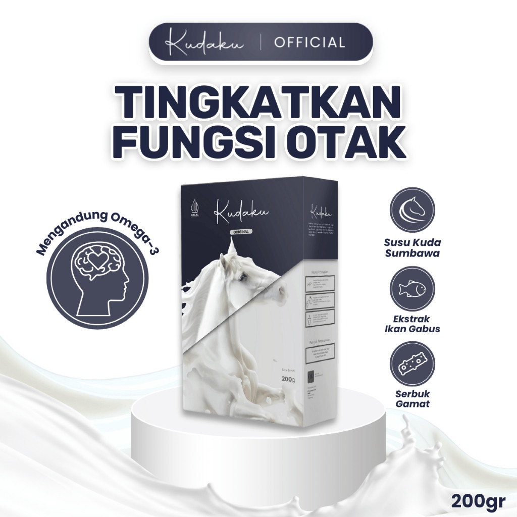 

KUDAKU Susu Kuda Liar Asli SUMBAWA Pengingkat Daya Ingat dan Konsentrasi Memperkuat Daya Ingat dan Konsentrasi Kesehatan sel dan jaringan otak Memperbaiki sel dan jaringan otak Susu Stimulan Kecerdasan dan Kepintaran Kesehatan sel dan jaringan otak