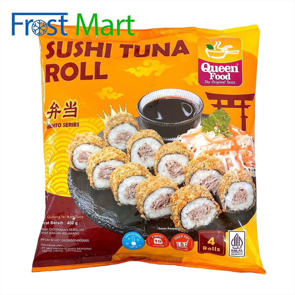 

Sushi Tuna Roll Queen Food isi 4 Roll 400 Gr