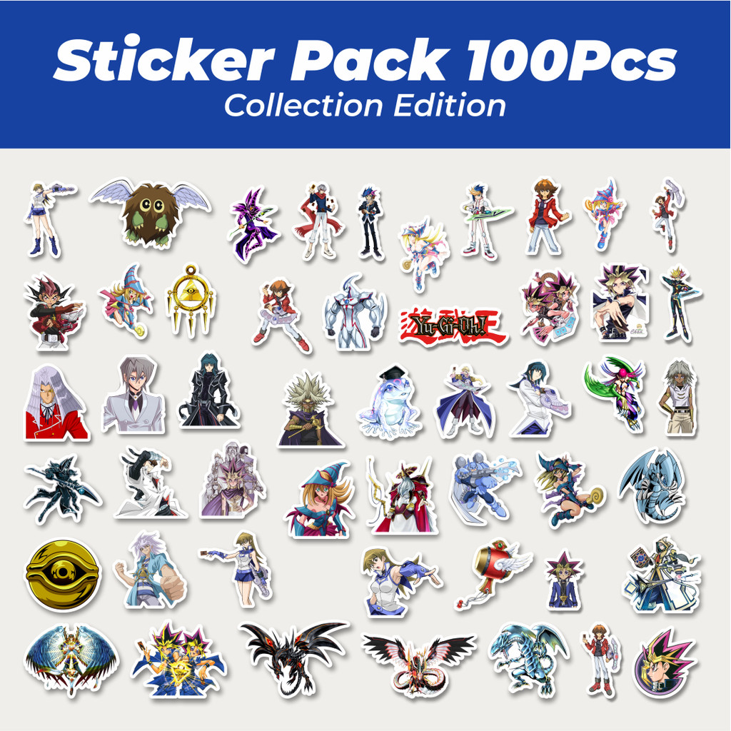

Hot Stiker Anime Series Yu-Gi-Oh! Karakter V4 Lucu Anti Air Stikers Berperekat Waterproof Sticker Decal Buat Motor Helm Buku Journal Koper Casing HP Laptop Botol Minum