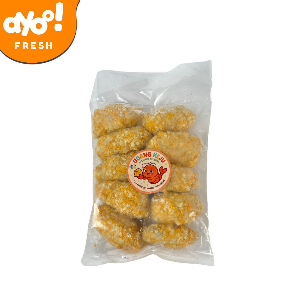 

Udang Keju Renyah Isi 10 Pcs 400g