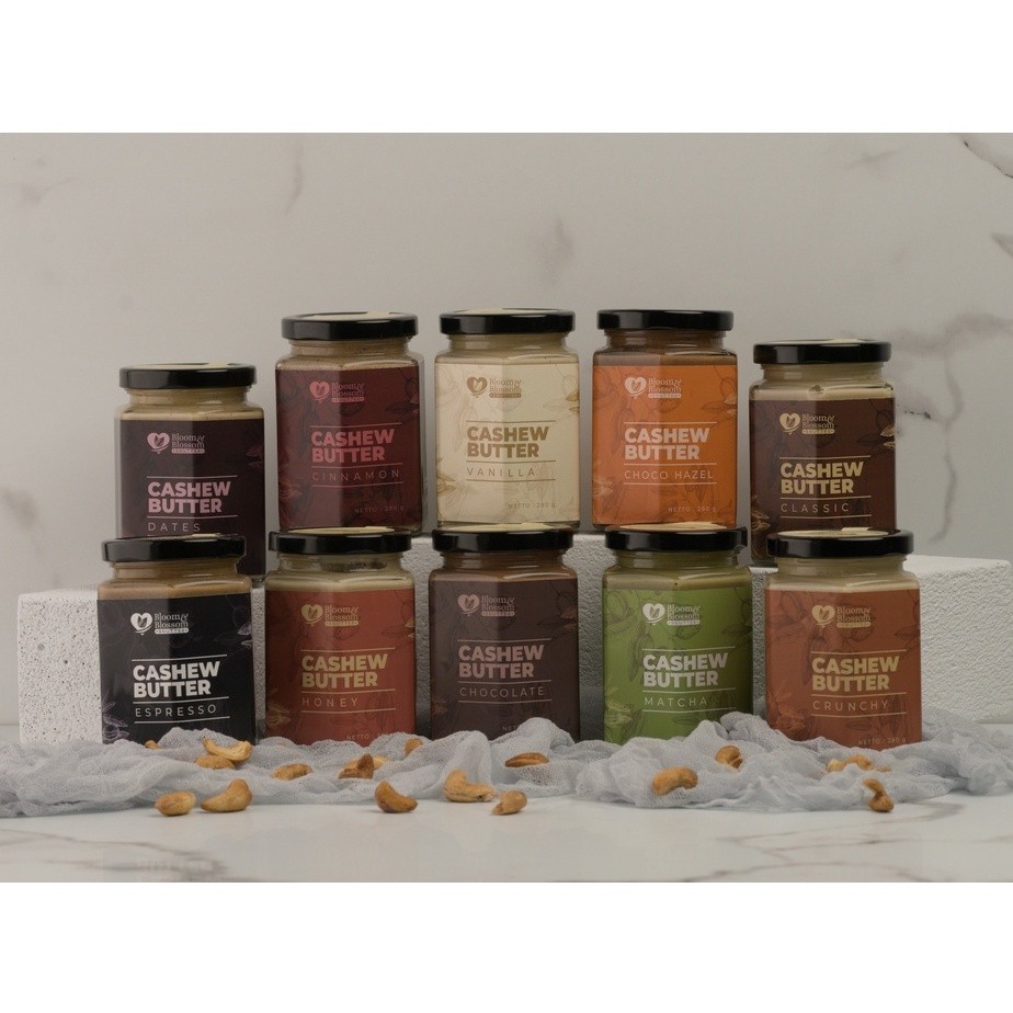 

Glaranadi Snutter Selai Kacang Mete 280g / Roasted Cashew Butter (Gluten Free, Dairy Free, Vegan)