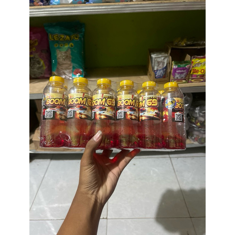 Promo 8.8 boom 69 nektar sogon isi 12pcs nektar murah nektar burung konin burung sogon boom69 nektar