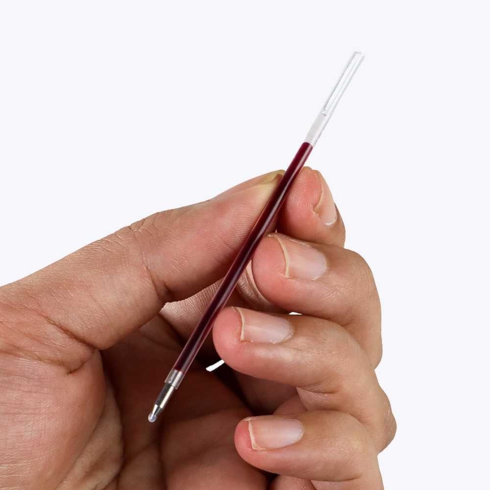 

ANDEASTR Kaco GREEN Isi Refill Pena Pulpen Tinta Hitam Biru Merah Hijau 4 PCS - K1602