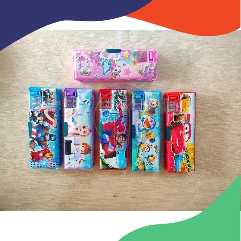 

(Pcs) Kotak Pensil Anak Magnet Karakter JH-770 (Min. Order 6Pcs)