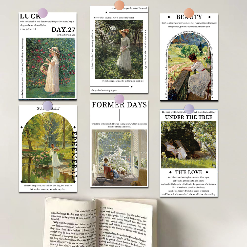 

10×15CM 10PCS The Wizard of Oz Poster Stickers Landscape Cards Room Cartoon Laptop Luggage Coffee Bar Home Bedroom Wall Painting