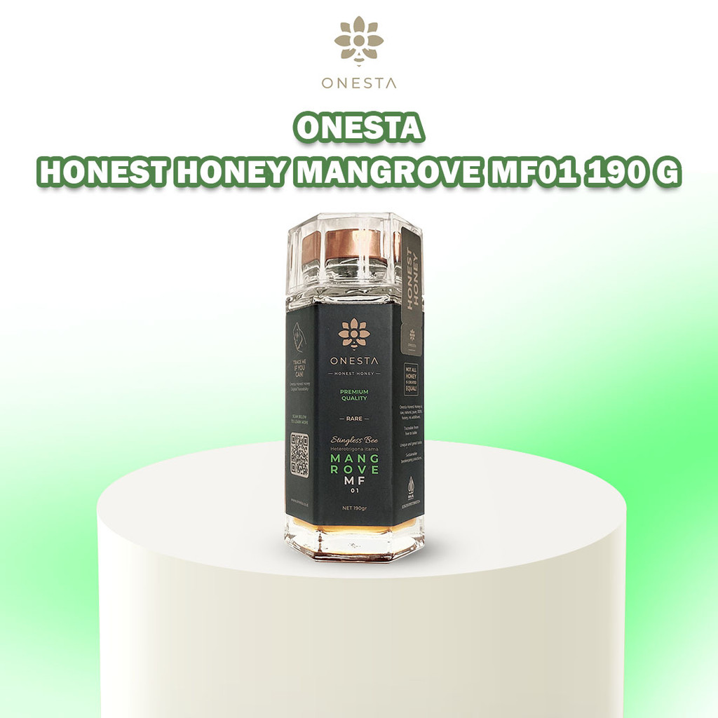 

Onesta Honest Honey MANGROVE MF01 190gr-Madu Premium 100% Asli & Murni