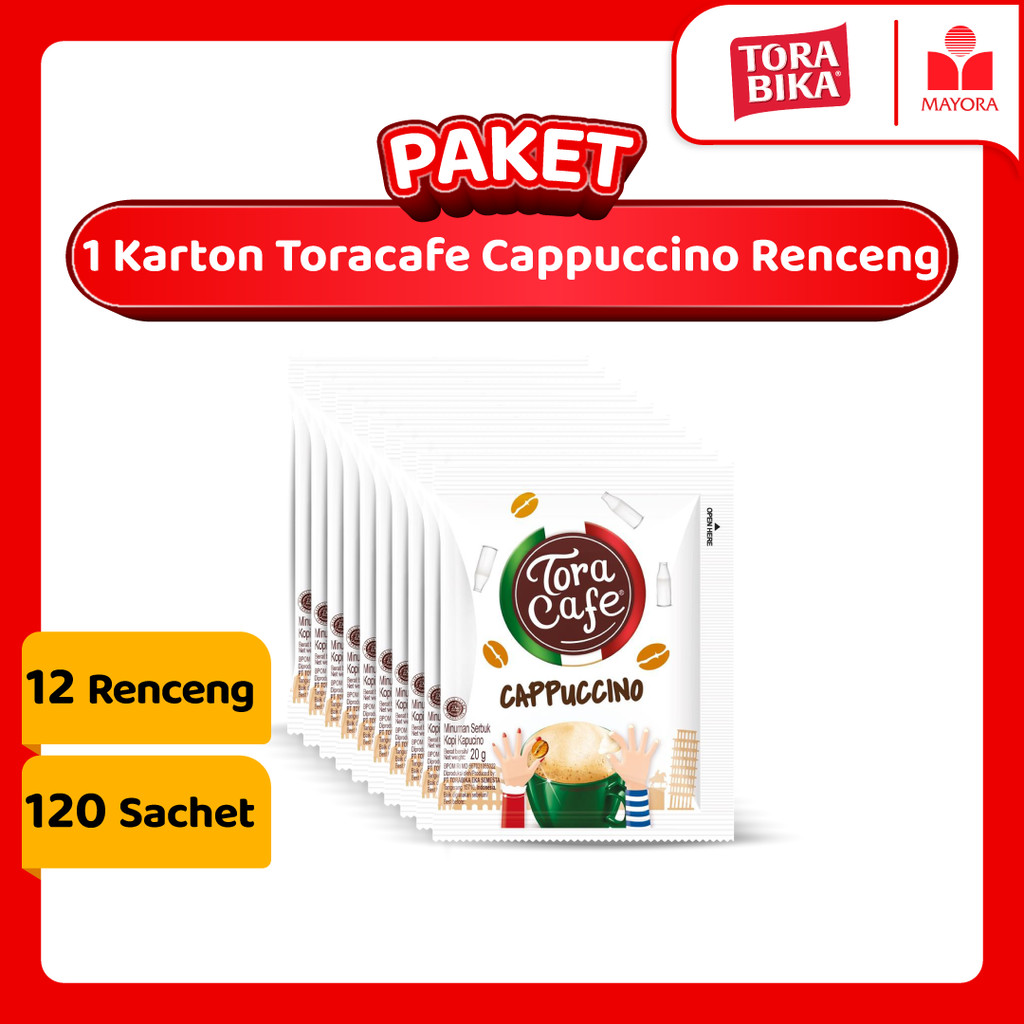 

Paket 1 Karton Toracafe Cappuccino Renceng
