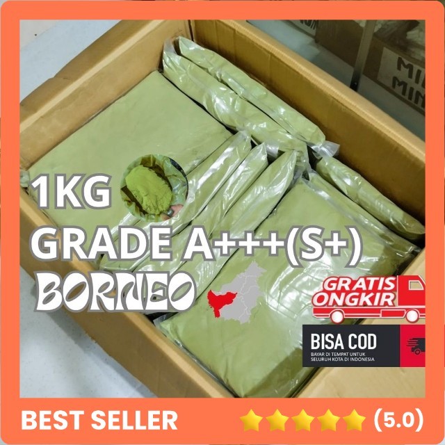 

kraton Premium Super Green keratonn Kalbar Green Green Teh Kopi Alam Kalimantan A+++(S+) 1kg