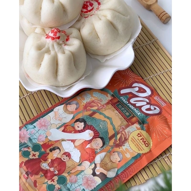 

Vanilla.storee 300gr Bianca Lotus Pao Premix