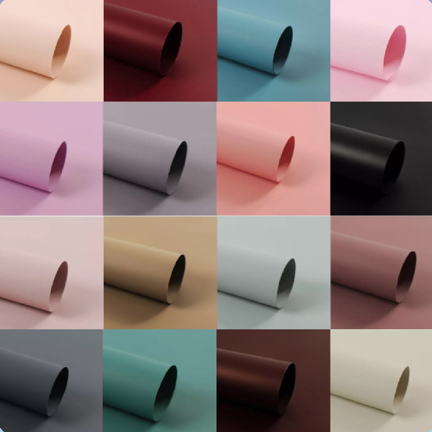 

kireipaper - Flower Wrapping Full Color Opp Cellophane Kertas Buket Bunga Hand Bouquet 1 Lembar