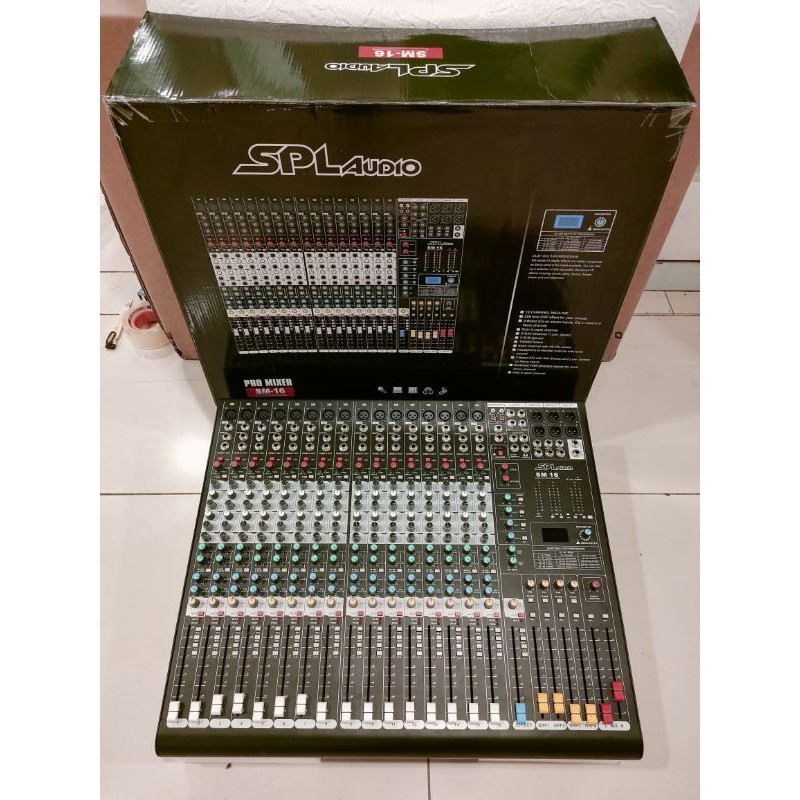 SPL Audio Mixer SM16 ORIGINAL BERGARANSI